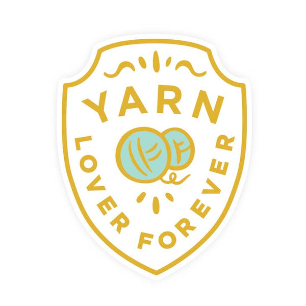 Yarn Lover Forever Vinyl Sticker