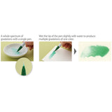 Juego de 48 marcadores Zig Clean Color Real Brush 