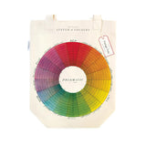 Cavallini & Co Vintage Inspired Tote Bag Color Wheel