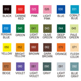 Clean Color Real Brush Marker 24 Color Set