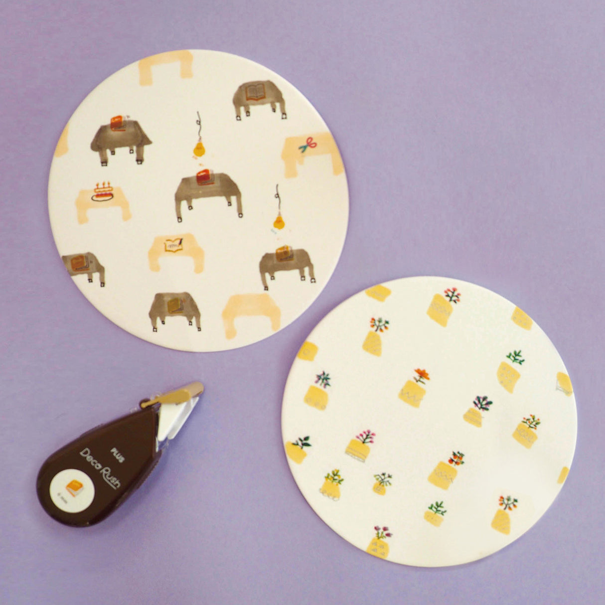 Stretching Cat Deco Rush