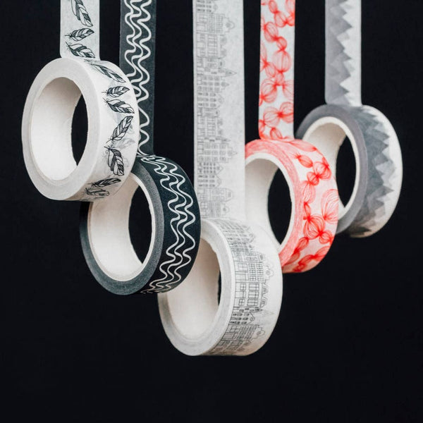 Design Washi Tape Bundle (5 rolls)