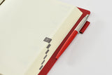 Large Hobonichi 5-Year Techo Leather Cover (Red) A5 Size