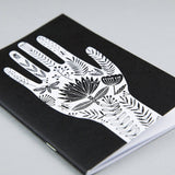 Folk Art Hand A6 Notebook