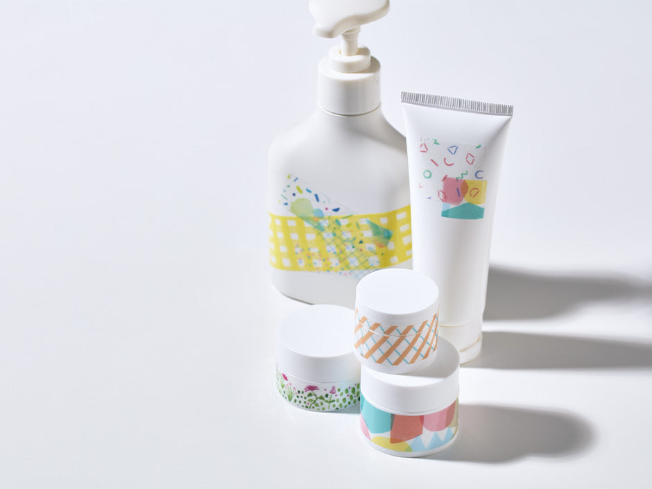 Cellophane Soda Washi Tape. Transparent PET film tape which is easy to re-stick.