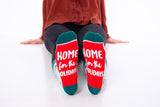 Home for the Holidays Holiday Crew Cut Socks