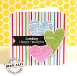 Sello de corazón en bucle