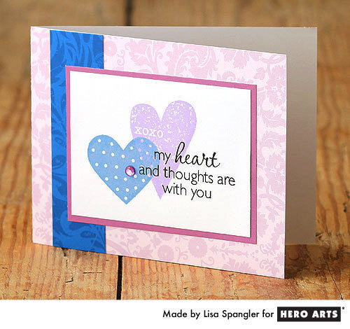 Sello de corazón en bucle