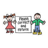 Please Correct and Return Rubber Stamp