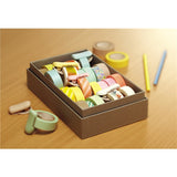 Washi Tape Cutter Pastel Yellow Kokuyo Karu Cut (for 20 - 25mm)