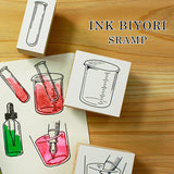 Chemistry System Rubber Stamp Set