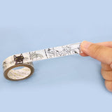Shinzi Katoh Design - Cat Office Washi Tape Folk Tales & Fictions Book