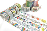 Rainbow Animals Washi Tape Shinzi Katoh Design