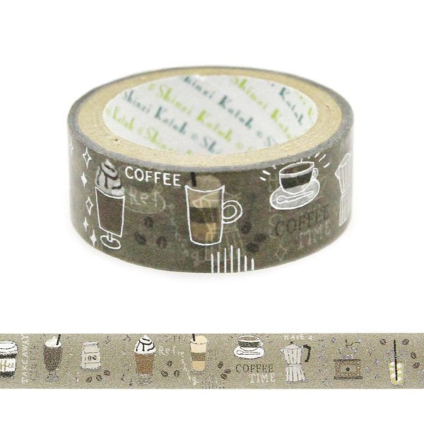 Shinzi Katoh Design - Coffee Washi Tape