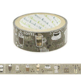 Shinzi Katoh Design - Coffee Washi Tape