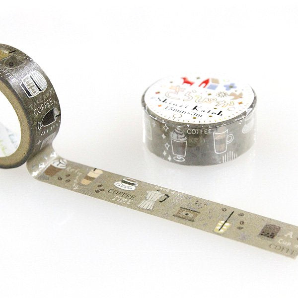 Shinzi Katoh Design - Coffee Washi Tape