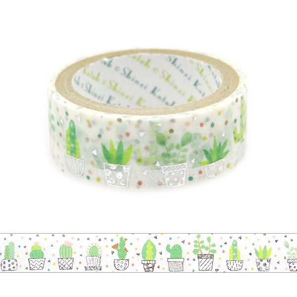 Shinzi Katoh Design -  Cactus Washi Tape