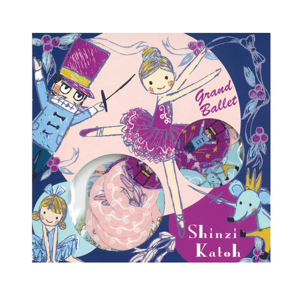 Shinzi Katoh Bellerina Ballet Dance Flake Sticker, made in Japan.