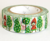 Little Red Riding Hood in Forest Washi Tape