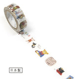 Dolly's Teddy Bear Washi Tape • Shinzi Katoh Design