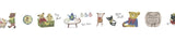 Dolly's Teddy Bear Washi Tape • Shinzi Katoh Design