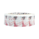 Ballet Ballerina Red Dress Washi Tape • Shinzi Katoh Design Japanese Masking Tape