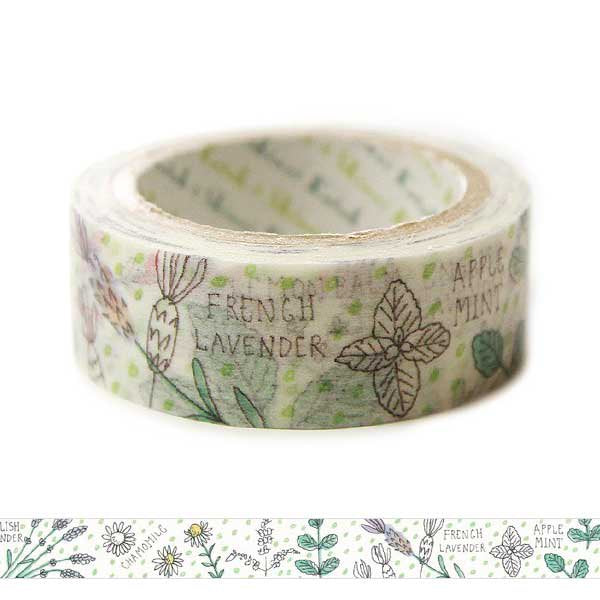 Herb Garden Washi Tape