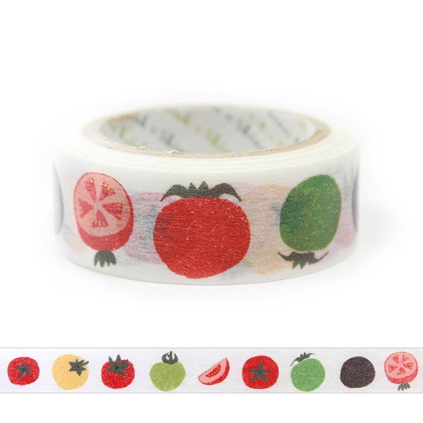 Tomato Japanese Washi Tape Shinzi Katoh Design
