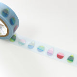 Rainbow Drop Japanese Washi Tape Shinzi Katoh Design