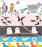 Birds Mini Washi Matchbox (5 rolls)