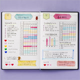 Maste Perforated Washi Tape for Diary Simple Title