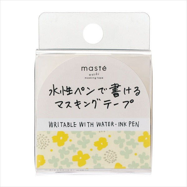 Maste Draw Me Washi Tape that can be written with a water-based pens. Instead of labels, sticky notes, and memos! Masking tape that can be used for multiple purposes every day.