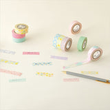 Maste Draw Me Washi Tape that can be written with a water-based pens. Instead of labels, sticky notes, and memos! Masking tape that can be used for multiple purposes every day.
