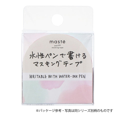 Maste Draw Me Washi Tape that can be written with a water-based pens. Instead of labels, sticky notes, and memos! Masking tape that can be used for multiple purposes every day.