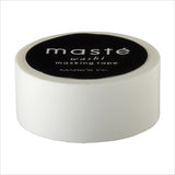 Impressive Tone White Masté Japanese Masking Tape • Made in Japan.
