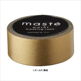 Impressive Tone Gold Masté Japanese Masking Tape • Made in Japan.