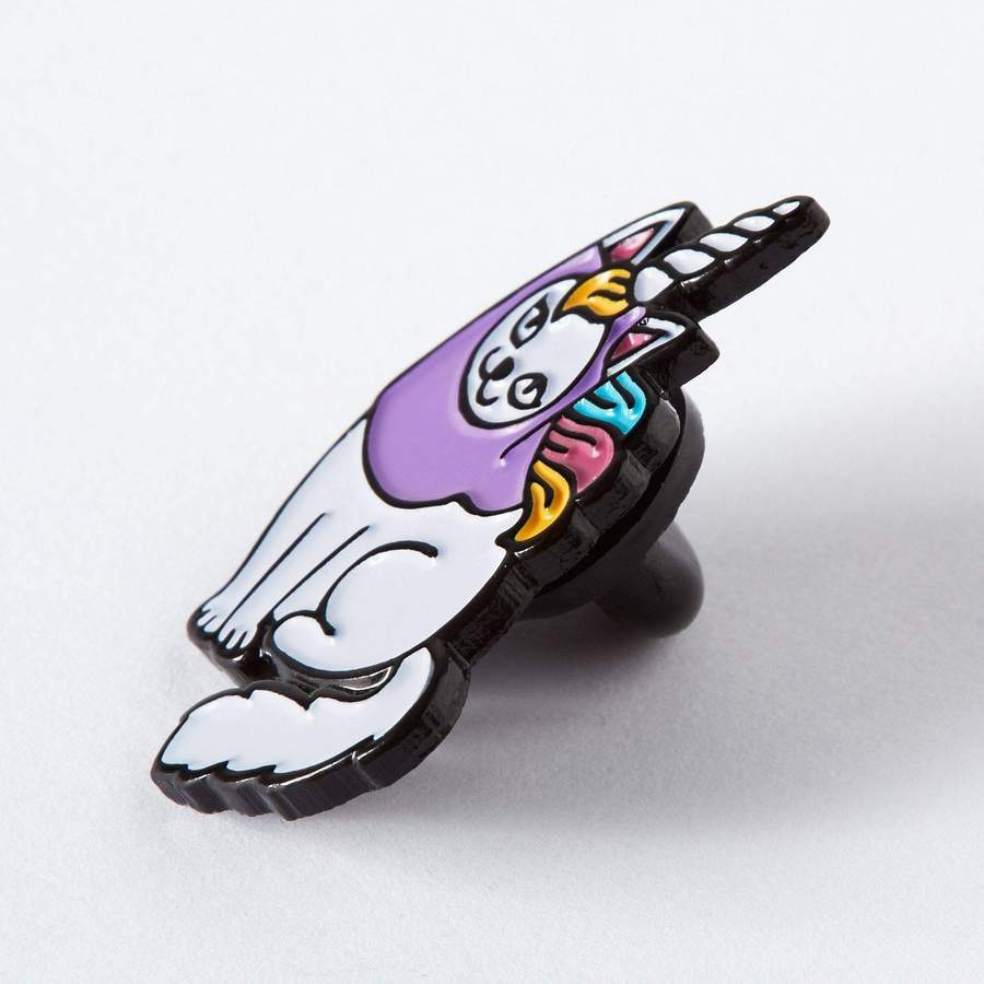 Pin de esmalte de gato