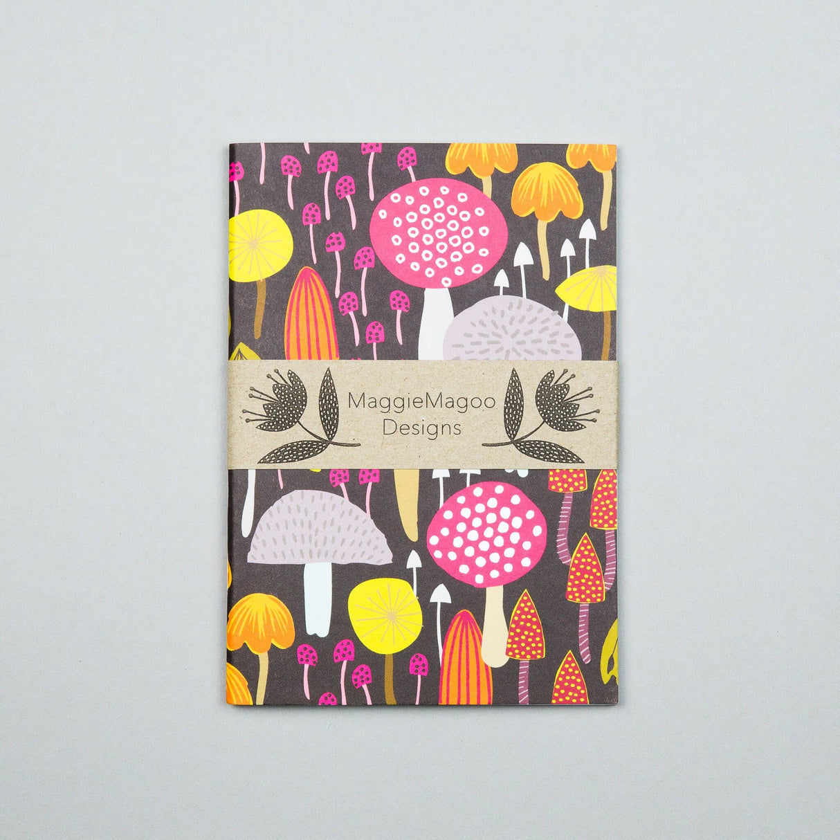Toadstools & Mushrooms A6 Notebook