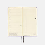 Hobonichi Weeks Light Purple Weeks Hardcover Book (Japanese) - 2023 April Start